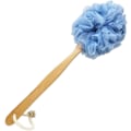 Miniatyrbilde 1 av 5: Langt Håndtak Tre Badebørste, Dusj Kroppsbørste med Loofah Nett for Hudeksfoliering, Ryggsvamp Skrubber for Menn og Kvinner