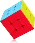 3x3 Speed Cube, Stickerless Magic Cube Lätt att Vända och Smidig Speedcube - Vänder Snabbare än Originalet