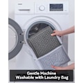 Miniatyrbilde 5 av 5: Rutete Badematte, Super Absorberende Sklisikker Badematter, Tynn Badematte, Maskinvaskbar Badematter Dark Gray 16" X 24"