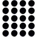 Pikkukuva 1 / 4: Jääkaapin magneetti, 20 kappaleen pakkaus jääkaapin magneetteja, vahva magneettitaulu, kaapin magneetit, toimistomagneetit Black 20PC-3CM