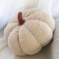 Pumakudde, 3D pumpa prydnadskudde, höst fyllda dekorativa kuddar för jul Halloween sovrum, 20 cm