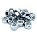 Pikkukuva 1 / 5: Mutteri, 50 kuusikulmaista mutterit M6, 5mm x 10mm, sinkitty teräs, M6-mutteri pulteille ja muttereille, kytkentäelementit, sisä- ja ulkosäätö ja kiinnitys