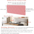 Miniatyrbild 3 av 4: Huvudgavelskydd, Huvudgavelskydd Dekorativt Skydd Sovrum Förtjockat Mjukt Paket Dammskydd Stretch Överdrag, Kamel, 170cm(67inch)