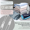 Miniatyrbilde 3 av 5: 16 stk silikonkabelbindere, kabelarrangør, gjenbrukbar White