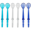 Miniatyrbillede 1 af 3: Tungeskraber-tilbehør Udskiftning til Waterpik Water Flosser, Udskiftningstips til Waterpik Water Flosser 6 STK