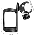 Miniatyrbillede 2 af 5: Cykel Flaskeholder, 2-pak 360 Graders Rotation Drikkevandskopholder Hurtig Udløsning Universal Barnevogn Kopholder Cykler