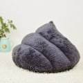 Miniatyrbild 2 av 5: Kattsäng, Maskintvättbar Varm Fleece Sovsäck Liten Husdjursgrott Säng, Husdjur inomhus Sov Sov Mjuk Plysch Lugnande Säng