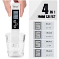 Miniatyrbild 5 av 5: 3-i-1 TDS-testare pH-testare Simbassäng Vattenkvalitetstest Konduktivitetsmätare med LCD-skärm med hög noggrannhet och automatisk kalibreringsfunktion