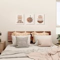 Miniatyrbild 3 av 5: Minimalistisk Boho Väggkonst Set om 3, Modern Väggkonst i Mid-Century Stil, Badrum, Kontor (12\"x16\")