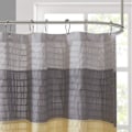 Miniatyrbillede 3 af 5: Bruseforhæng Faux Silke Pieced Stribet Moderne Mikrofiber Badeforhæng, 180CM*180CM style 9