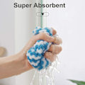 Miniatyrbillede 3 af 5: Mikrofiber Rengøringsklud, 12-pak Opvaskeklude, 25x25 cm Opvaskehåndklæder, Superbløde og Absorberende Køkkenklude (Blandet Farve)