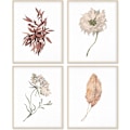 Miniatyrbild 1 av 5: Växtposter Boho Art Botaniska Tryck Väggdekor, 8x10 Oinramad Poster Canvas Tryck Dekoration Set om 4, för Vardagsrum