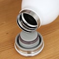Miniatyrbild 3 av 4: Isolerad 350ml Mjölk Vakuumkopp Rostfri Stålkopp Vattenflaska Sport Resemugg, 350ml, Vit