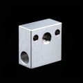 Miniatyrbilde 3 av 3: Pakke CR-10 varmeblokk for alle metall Hotend Ender 3 Pro Ender 5 Pro CR10 S4 S5 3D-skriver (aluminium)
