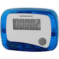Miniatyrbillede 1 af 4: sourcingmap Sport 5-cifret LCD-display Digital Skridttæller Podometer Blå