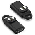 Miniatyrbillede 3 af 5: Type A ST-008 Opladningsadapter til Suunto Wing (HS231) Hovedtelefon Magnetisk Konverter