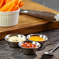 Miniatyrbillede 3 af 5: 16 små skåle til saucer - dips og snacks - skåle (016 stykker - 6 x 2,5 cm)