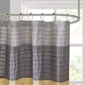 Miniatyrbillede 2 af 5: Bruseforhæng Faux Silke Pieced Stribet Moderne Mikrofiber Badeforhæng, 180CM*180CM style 9