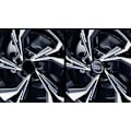 Pikkukuva 4 / 5: 4 kpl auton napahatun suojukset, jotka sopivat Audi 60MM ABS -autokeskiöihin, alumiini + ABS -materiaalista valmistetut pyöränkeskiön suojukset, auton koristetarvikkeet