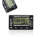 Miniatyrbild 2 av 4: Digital Batterikapacitetstestare, Batterikapacitetsspänning Checker Tester med LCD-display, för LiPo Lithium NiMH Li-ION