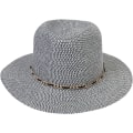 Miniatyrbilde 3 av 5: Hatter i Straw, Sommer Solhatt, Bred Bremm, Foldbar, Unisex, En Størrelse, Strandhatt D beige + navy blue
