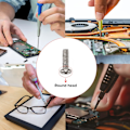 Miniatyrbillede 4 af 4: 500 stk. Mikro Tiny Reparationsskruer Sæt, 18 Størrelser M1.2 M1.4 M2 Mikro Reparationsskruer, Rustfrit Stål Små Skruer Sortimentsæt med Skruetrækker