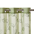 Pikkukuva 2 / 4: Verho puolihimmenevä rei'itetty pystysuora verho, yksinkertainen kirjailtu verho green 132cm*244cm