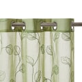 Pikkukuva 2 / 4: Verho puolihimmenevä rei'itetty pystysuora verho, yksinkertainen kirjailtu verho green 132cm*274cm