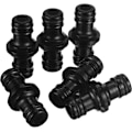 Miniatyrbillede 4 af 5: 2 stk. Have Slange Hurtigkobling 3/4 Tommer Messing Han Gevind Slange Dyse Hurtigkobling Adapter