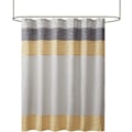 Miniatyrbillede 5 af 5: Bruseforhæng Faux Silke Pieced Stribet Moderne Mikrofiber Badeforhæng, 180CM*180CM style 9