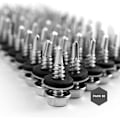 Miniatyrbilde 3 av 5: METALL SELVBOREENDE SKRUE M5,PAKKE 50,5.5 x 20mm,Selvborende stålpladeskruer med sekskantet hode med tetning,Selvborende skrue for metall