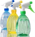 3 Stycken 500ML Sprayflaskor Tomma Påfyllningsbara Flaskor, Återanvändbara Sprayflaskor i Plast för Trädgårdsarbete, Hem, Frisering