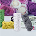 Miniatyrbild 4 av 5: 4 st, 3mm x 10m DIY-garnrulle Rustik String Bomullsrep för Stickning, Heminredning, Inpackning