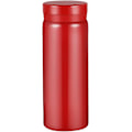 Miniatyrbilde 1 av 5: Liten Flaske, Søt Vannflaske, Vakuumisolert Flaske for Varm og Kald Drikke, Holder 12 timer Varm og 6 timer Kald (Rød, 200ml)