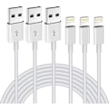 Pikkukuva 1 / 5: iPhone-latauskaapeli 3 kpl 2M/6.6FT MFi-sertifioitu Lightning-kaapeli, yhteensopiva iPhone 11-14 XS XR X Pro Max Mini 8 7 6S Plus -puhelimien kanssa