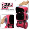 Miniatyrbilde 2 av 5: Kid Intelligent Robot Toys- Voice& Touch Control, Children Smart Robotic Toys for Girls, Recorder&Speak Like You rose red 3.9*3.7*5.1 inch
