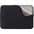 Miniatyrbillede 1 af 5: 15 Tommer Laptop Sleeve 15\" Beskyttende Blød Taske Polstret Cover Bærende Computer Taske Kompatibel med 15.4\" Computer (Grå)