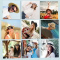 Miniatyrbilde 5 av 5: Hatter i Straw, Sommer Solhatt, Bred Bremm, Foldbar, Unisex, En Størrelse, Strandhatt B beige + khaki