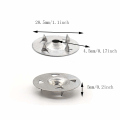 Miniatyrbillede 2 af 5: Pakke med 200 4-grenede skiver til ekstruderet gipsplader, termisk isolering og fast bagplade 28mm