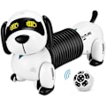 Miniatyrbild 1 av 5: Robot Hund, Fjärrstyrd Hundleksak, Programmerbar Följande Robotdjur Söt Dansmusik Interaktiv Present till Barn Pojkar Flickor