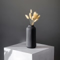 Miniatyrbilde 4 av 5: Keramisk Vase i Nordisk Stil, Dekorativ Vase for Boho Innredning, Matt Vase Black-2