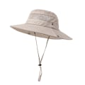 Miniatyrbilde 3 av 5: Kvinners Solhatt Utendørs Sommer Turskjorte Dame Beskyttelseshette, Foldbar beige 56-60cm