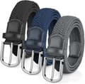 Flätade elastiska bälten för män och kvinnor - Unisex - Robust konstruktion och lätt att röra sig i