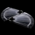 Miniatyrbild 2 av 5: Nagelprover 100 st Nagelprovpinnar Nagel Färgdisplay Nageldisplay Tips Nagelkonst Tips Pinne med Metallring Set 1