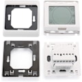 Miniatyrbillede 3 af 3: WG809 Rumtermostat, 7 dages programmerbar LCD-skærm AC230V 16A til elektrisk gulvvarme Hvid