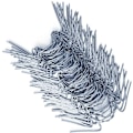 Miniatyrbilde 1 av 5: Glassklips for hageveksthus i rustfritt stål 50 stk. Feste polykarbonatplate Veksthusfesteklips Klemmer W