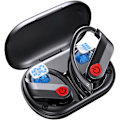 Pikkukuva 1 / 5: Langattomat nappikuulokkeet Bluetooth 5.3 -kuulokkeet urheiluun, in-ear Bluetooth -nappikuulokkeet kaksois-LED-näytöllä Langattomat kuulokkeet treenaamiseen