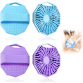 Miniatyrbild 1 av 5: 2-pack Silikon Duschskrubb för Män Kvinnor - Kroppsryggskrubbset, Antimikrobiella Exfolierande Handhållna Borstar