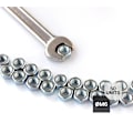Pikkukuva 3 / 5: Mutteri, 50 kuusikulmaista mutterit M6, 5mm x 10mm, sinkitty teräs, M6-mutteri pulteille ja muttereille, kytkentäelementit, sisä- ja ulkosäätö ja kiinnitys