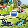 Pikkukuva 5 / 5: 6 kpl ruohonleikkurin ilmansuodattimia, työnnettävän ruohonleikkurin ja traktorin ilmansuodatin Briggs & Stratton -kasettiin 491588 491588S 4915885